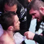 Umar Nurmagomedov était coaché par son cousin Khabib lors de l'UFC 311. 