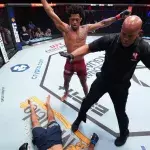 Vinicius Oliveira a mis KO Victor Madrigal dès le 1er round aux Dana White's Contender Series. 