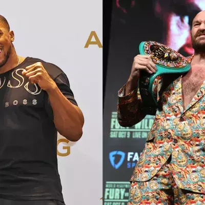 Anthony Joshua et Tyson Fury