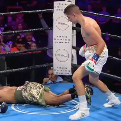 Boxe : Jesus Ramos met KO Rickey Edwards après qu'il l'ait chambré