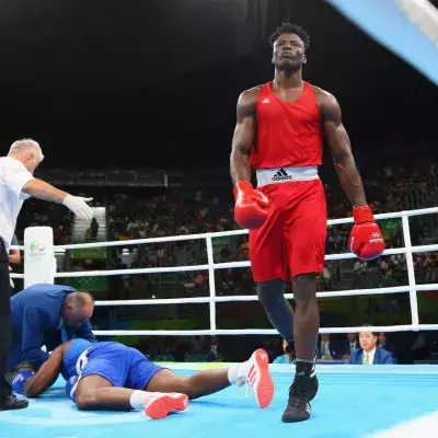Boxe : le KO choquant et dévastateur d'Efe Ajagba sur Brian Howard 