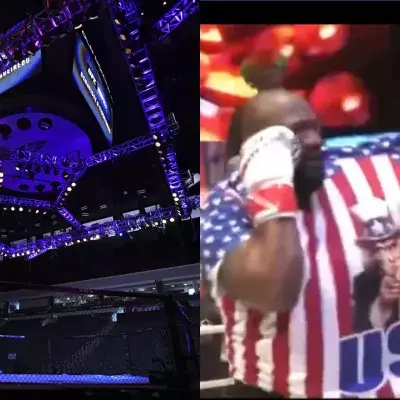 Cage de l'UFC/ Bob Sapp et Rampage Jackson