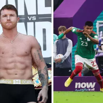 Canelo Alvarez n'a pas apprécié l'attitude de Lionel Messi lors d'Argentine-Mexique. 