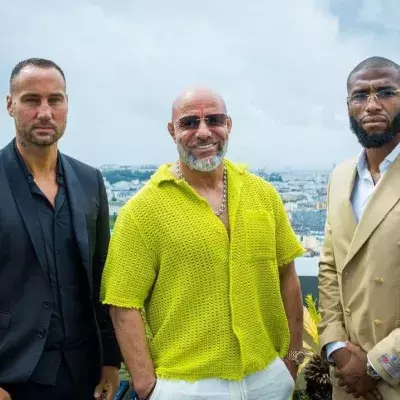 Cédric Vitu, Stéphane "Atch" Chaufourier et Salahdine Parnasse.