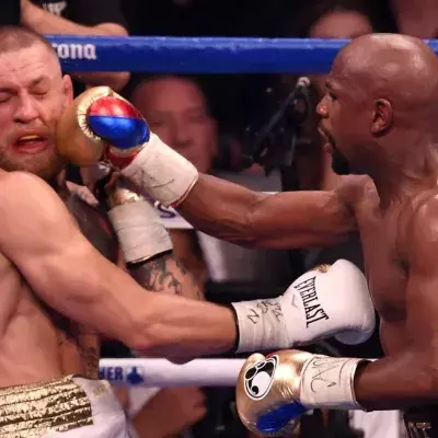 Conor McGregor et Floyd Mayweather 