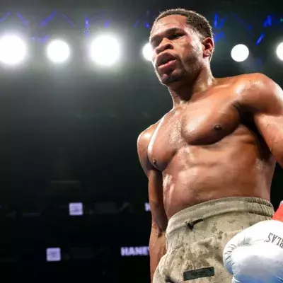 Devin Haney dans le ring