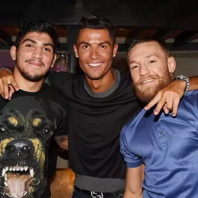 Dillon Danis, Cristiano Ronaldo et Conor McGregor en 2016