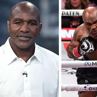 Evander Holyfield était présent pour voir son ancien rival combattre à Arlington (Texas).