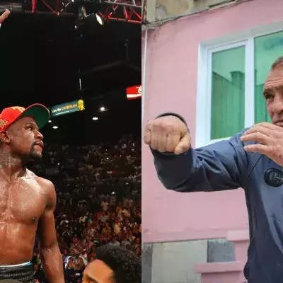 Floyd Mayweather Jr et Serafim Todorov