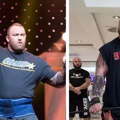 Hafthor Bjornsson et Eddie Hall. 