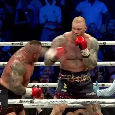 Hafthor Bjorsson s'est imposé face à Eddie Hall. 
