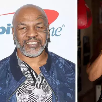 Mike Tyson et Anthony Joshua. 