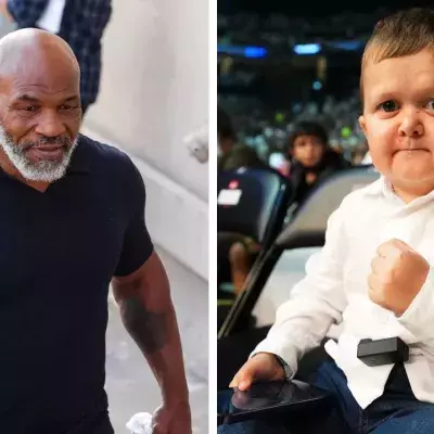 Mike Tyson et Hasbulla Magomedov ont partagé un moment ensemble. 