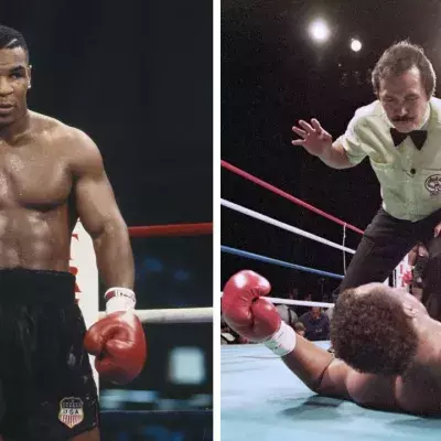 Mike Tyson a mis KO Pinklont Thomas en 1987. 