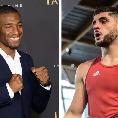 Salahdine Parnasse a fait face à Benny Nizard, champion de France de boxe. 