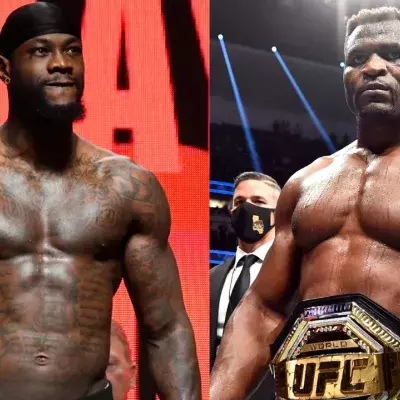 Deontay Wilder et Francis Ngannou