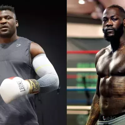 Francis Ngannou et Deontay Wilder 