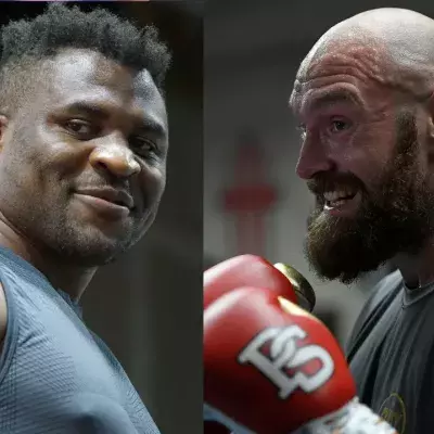 Francis Ngannou et Tyso Fury 