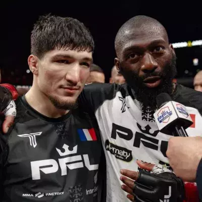 Baysangur Chamsoudinov ne semble pas être convaincu de la qualité de Derek Anderson, prochain adversaire de Cédric Doumbé. 