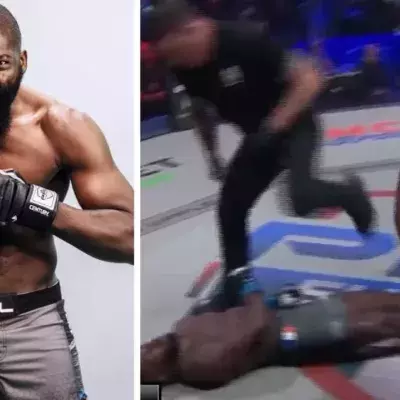 Cédric Doumbé a battu Jordan Zébo par KO en 5 secondes. 
