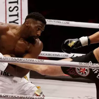 Cédric Doumbé a déjà connu la défaite lors de sa carrière en kickboxing. 