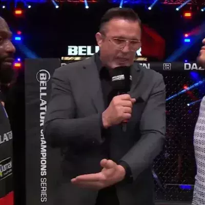 Cédric Doumbé a été confronté par Anthony Pettis après sa victoire au Bellator Paris. 