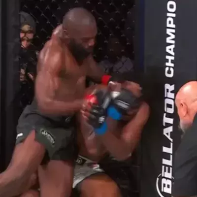 Cédric Doumbé s'est imposé par TKO dans le 1er round contre Willis. 