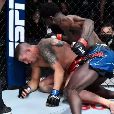 Chidi Njokuani a facilement triomphé de Marc-André Barriault lors de l'UFC Vegas 47 