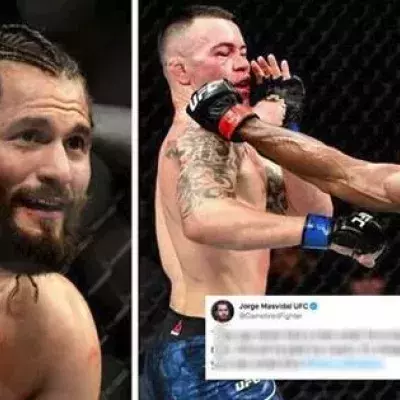 Colby Covington @ Jorge Masvidal