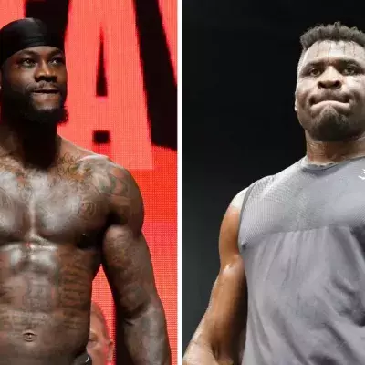 Deontay Wilder et Francis Ngannou. 