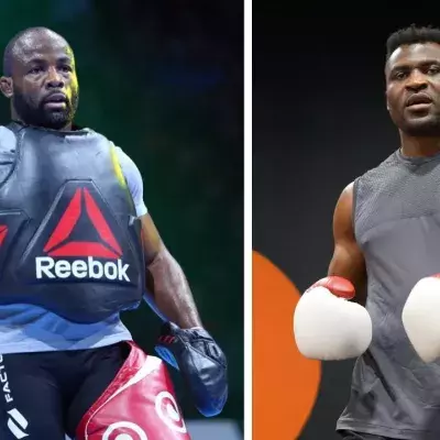 Fernand Lopez et Francis Ngannou.