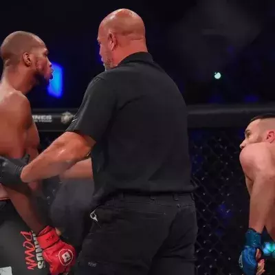 Les arbitres de MMA sont souvent exposés aux coups lors des combats. 