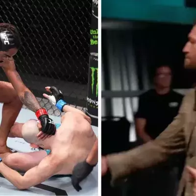 Nate Jennerman, combattant de la team McGregor au TUF 31, a été mis KO par Roberts. 