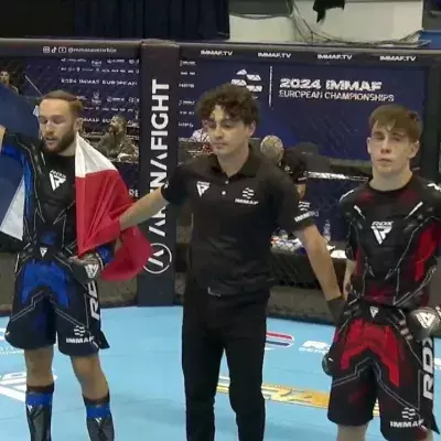 Paul Denis Navero a été battu par le Français Ugo Antton-Vidal sur TKO en demi-finale des championnats d'Europe de MMA. 