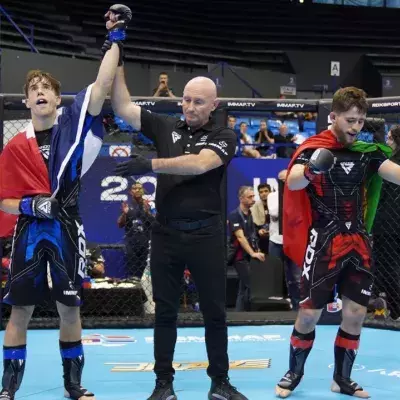 Paul-Denis Navero a remporté son combat contre Alexandre Rita, malgré 3 knockdowns 