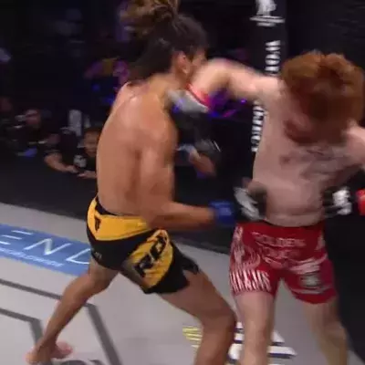 Spike Carlyle met un énorme KO au LFA 74