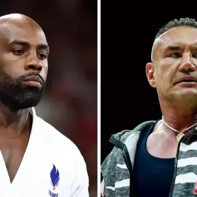 Teddy Riner et Jérôme Le Banner.