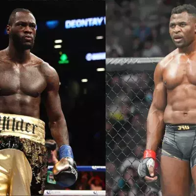 Deontay Wilder et Francis Ngannou 