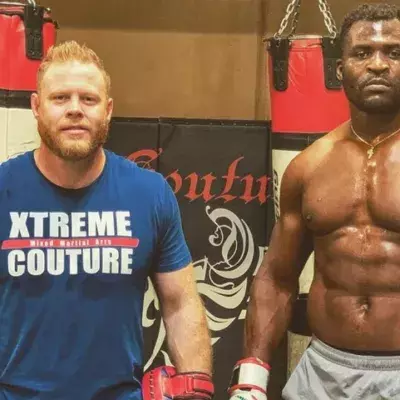 Eric Nicksick et Francis Ngannou