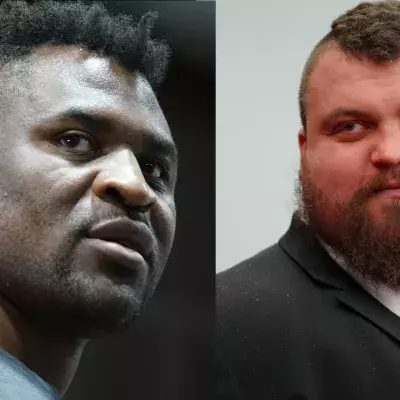 Francis Ngannou et Eddie Hall