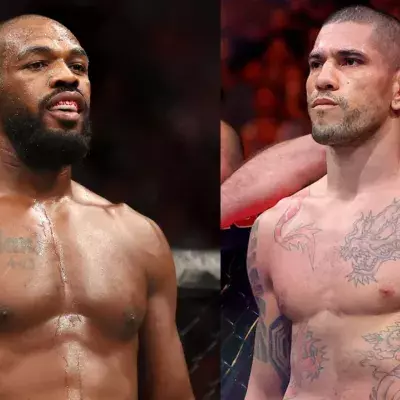 Jon Jones et Alex Pereira