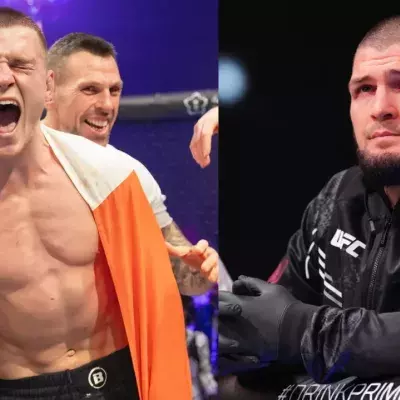 Paul Hughes et Khabib Nurmagomedov
