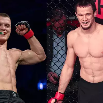 Paul Hughes et Usman Nurmagomedov