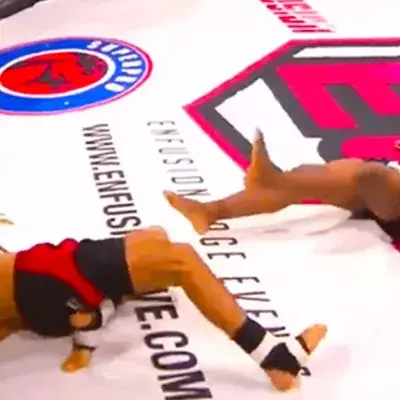 Un double KO en MMA (VIDEO)