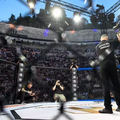 Une soirée de l'Hexagone MMA en juillet 2023.