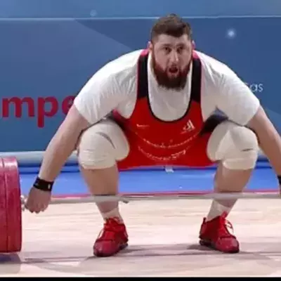 Haltérophilie : nouveau record du monde d'épaulé-jeté (265 kg) par Lasha Talakhadze