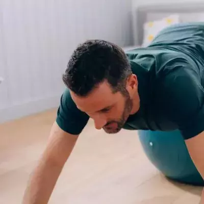 Planche swiss ball