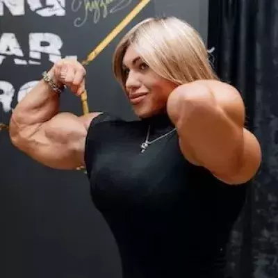 Nataliya Amazonka, la nouvelle sensation du bodybuilding féminin 