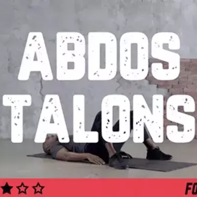 Abdos talons : les bons mouvements pour renforcer ses abdominaux