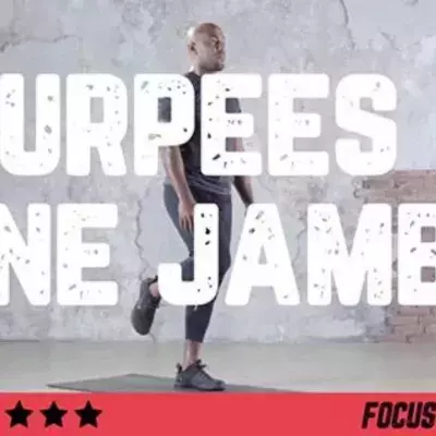 Burpees à une jambe : les bons mouvements à suivre